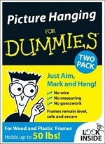 Picture Hanging for Dummies <br>Two Pack - 50 lbs